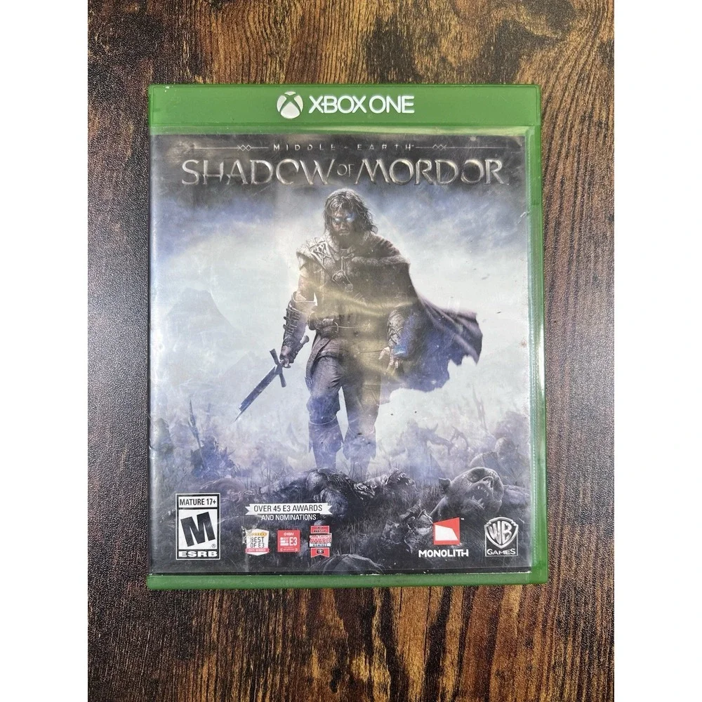 LORD OF THE RINGS MIDDLE EARTH SHADOWS OF MORDOR XBOX ONE GAME